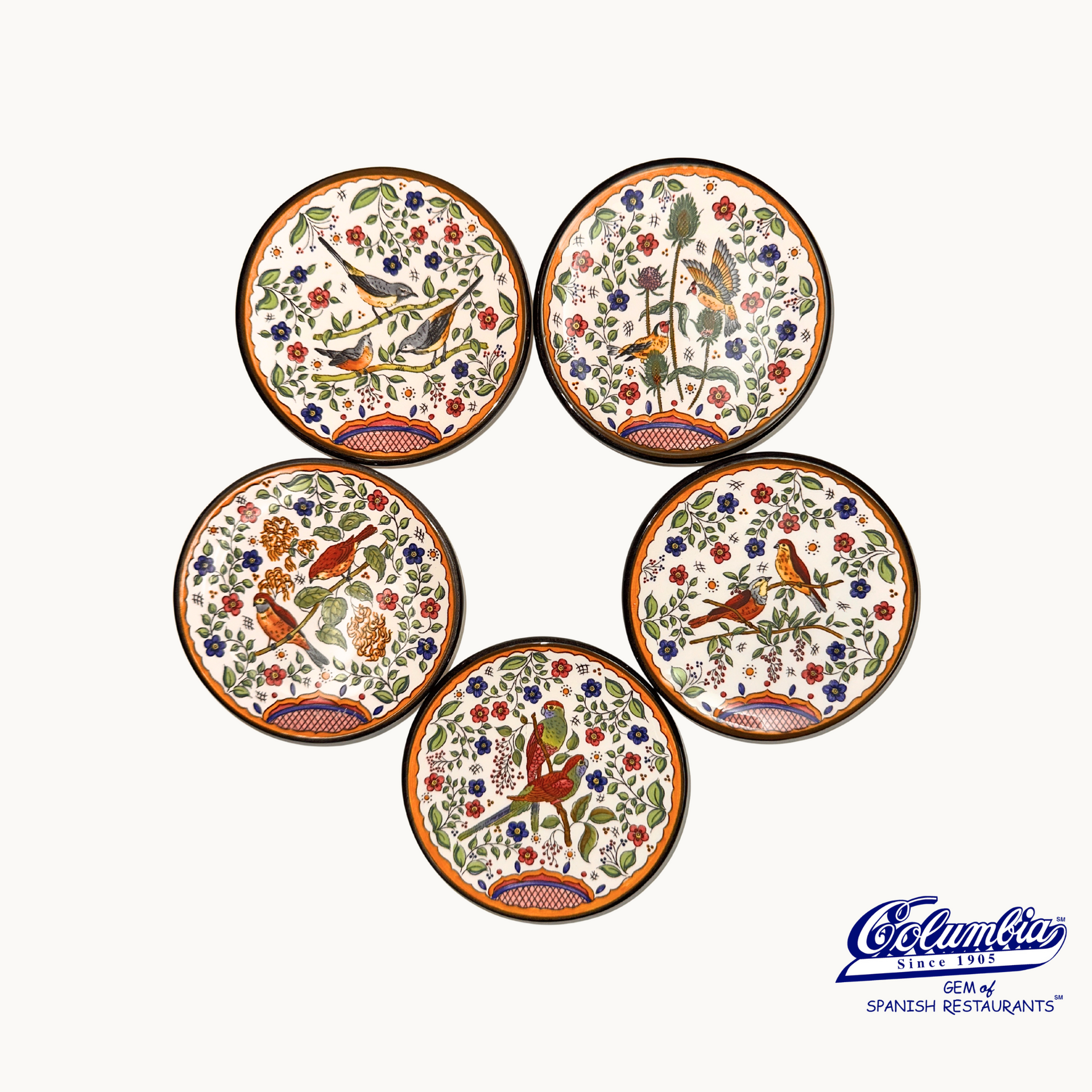 Handcrafted Ceramic Coasters - Set of 5 – Columbia Operating