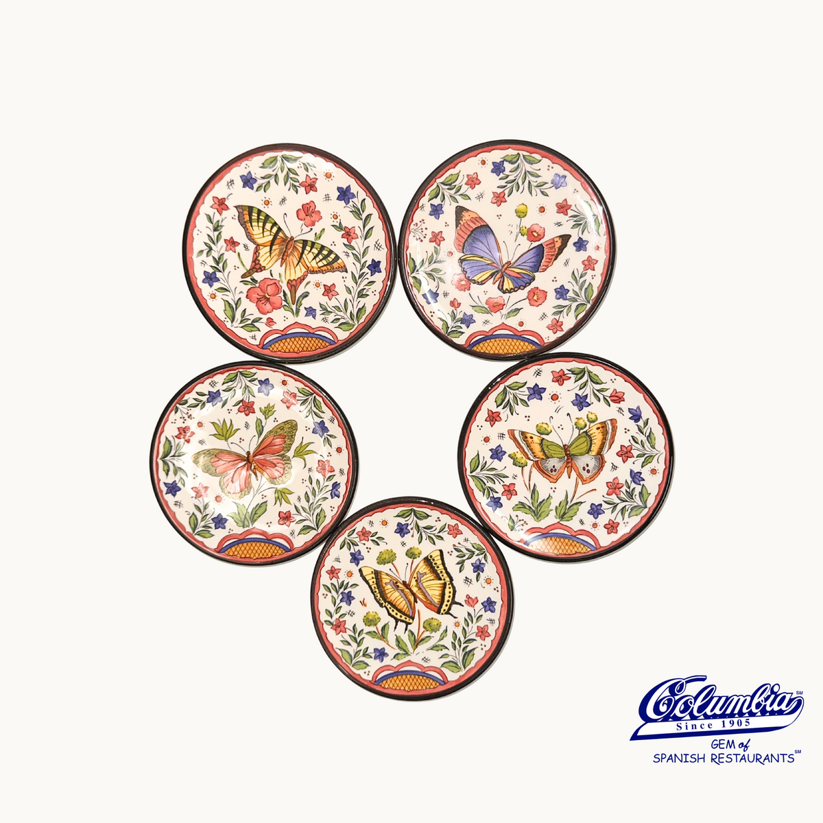 Handcrafted Ceramic Coasters - Set of 5 – Columbia Operating