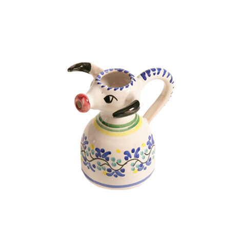 Ceramic Creamer in the Shape of a Bull - Small sized