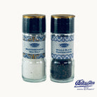 Salt and Pepper Grinder on white background with Columbia Logo