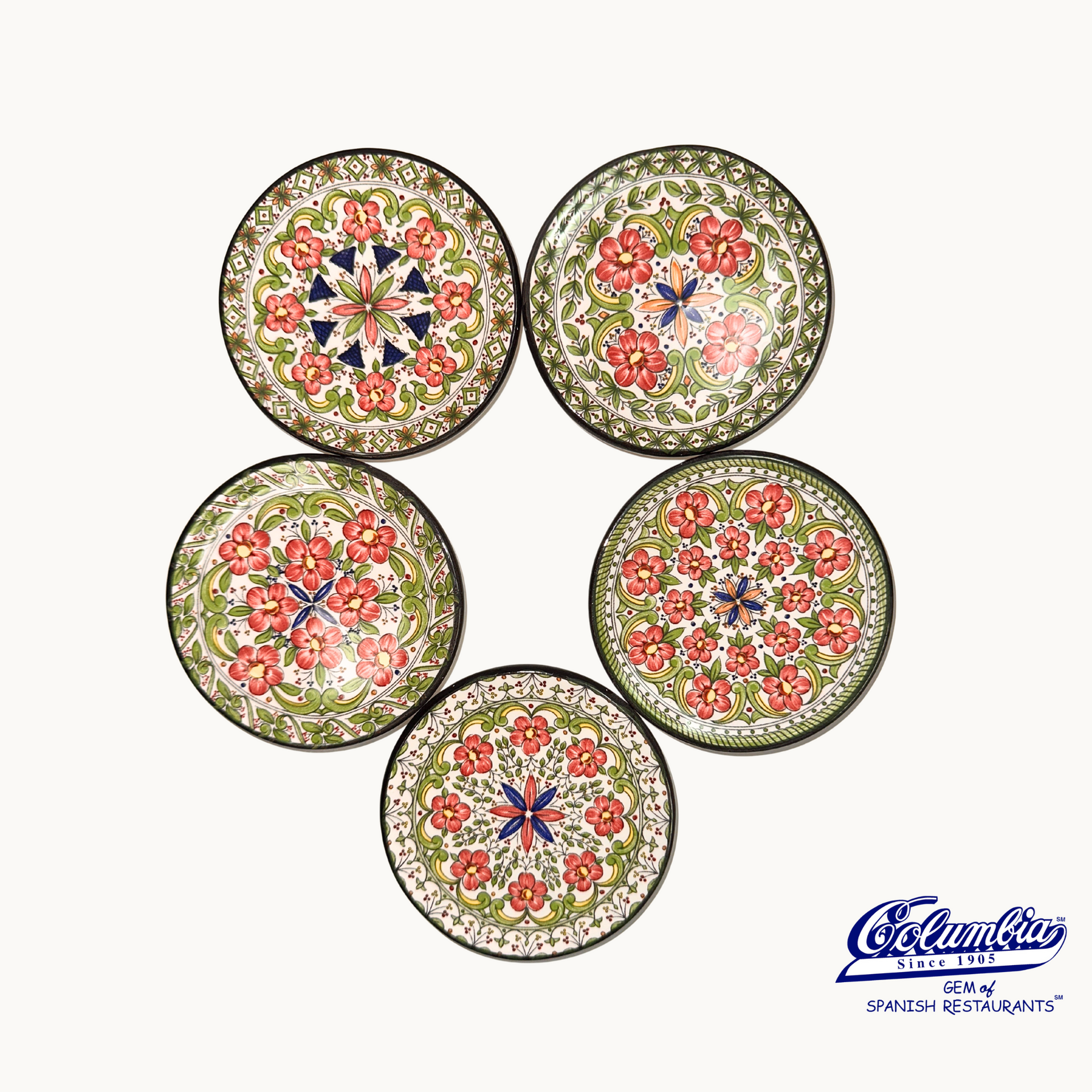 Handcrafted Ceramic Coasters - Set of 5 – Columbia Operating