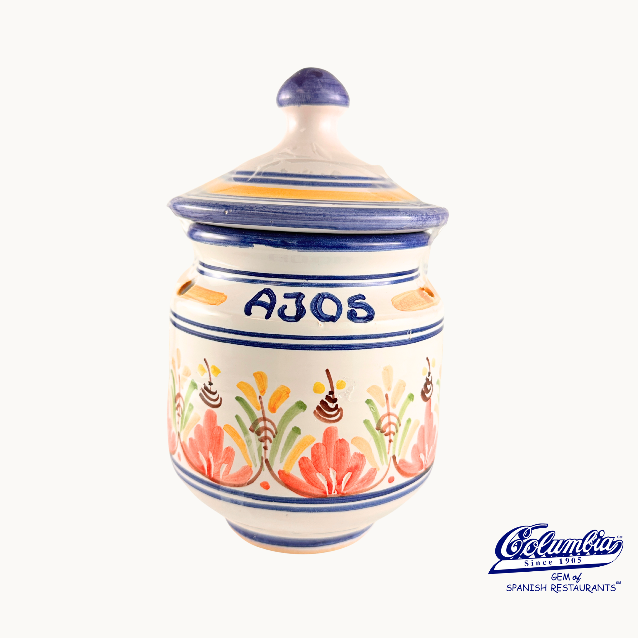 Columbia Restaurant Garlic Jar