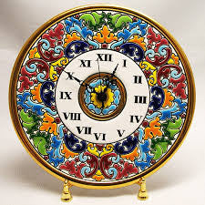 17 cm round clock
